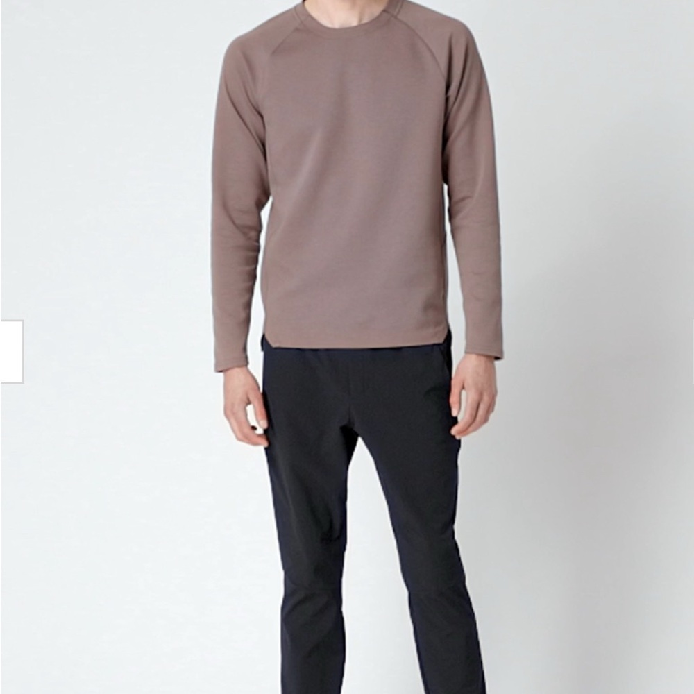 Friday FWD Deep Taupe Men's Movement Crew Sweater Men’s size Large
